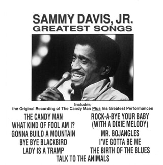 the album cover for Jr Davis  Sammy - Greatest Songs