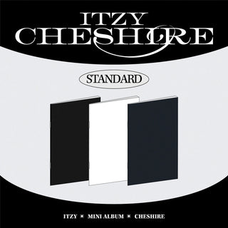the album cover for ITZY - CHESHIRE (B Ver.)