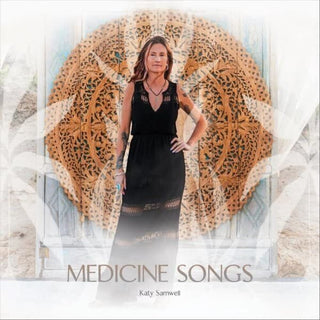 the album cover for Katy Samwell - Medicine Songs