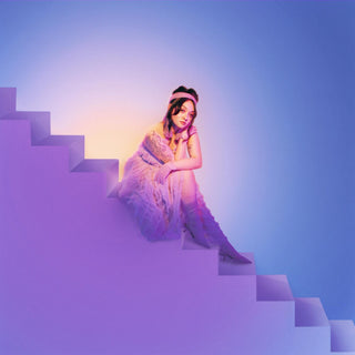 the album cover for mxmtoon - Rising [Opaque Purple LP]