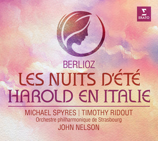the album cover for Timothy Ridout - Berlioz: Harold En Italie; Les Nuits D'ete [Digipak]