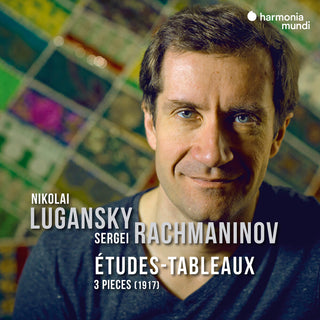 the album cover for Nikolai Lugansky - Rachmaninov: Etudes-Tableaux - 3 Pieces