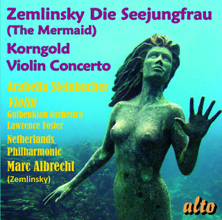 the album cover for Marc Albrecht - Zemlinsky: Die Seejungfrau (The Mermaid) Korngold