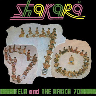the album cover for Fela Kuti - Shakara [Colored Vinyl] (Pnk) (Wsv) (Ylw) (Aniv)