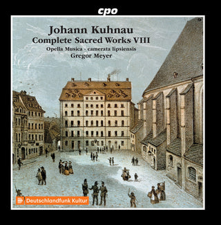 the album cover for Kuhnau / Schicketanz / Taubert - V8: Complete Sacred Works