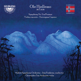 the album cover for Hjellemo / Makris Symphony Orchestra - Orchestral Works