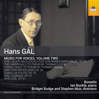 the album cover for Gal / Buckle / Budge - V2: Music For Voices