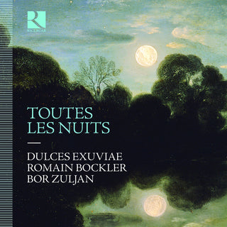 the album cover for Exuviae / Bockler / Zuljan - Toutes Les Nuits