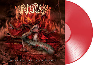 Krisiun- Works of Carnage - Transparent Red