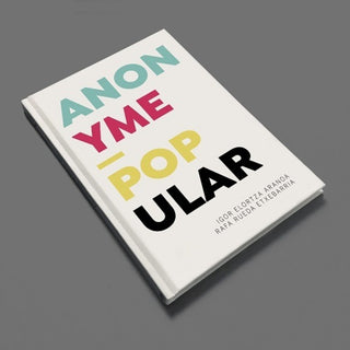 the album cover for Elortza, Igor / Rueda, Rafa - Anonyme Popular - Book+CD