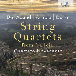 the album cover for Adalid / Cuarteto Novecento - String Quartets