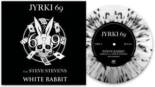 Steve Stevens- White Rabbit - Black/white Splatter