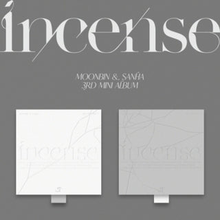 the album cover for Moonbin & Sanha ( Astro ) - Incense (Random Cover) (Post) [With Booklet] (Phot) (Asia)