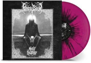 Ghost Bath- Self Loather - Trans-Violet W/ Black Splatter