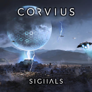 the album cover for Corvius - Signals [Digipak]