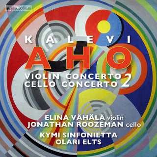 the album cover for Aho / Vahala / Roozeman - Concertos For Violin & Cello