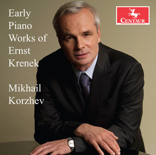 the album cover for Krenek / Korzhev - Early Piano Works