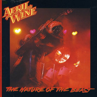the album cover for April Wine - Nature of the Beast