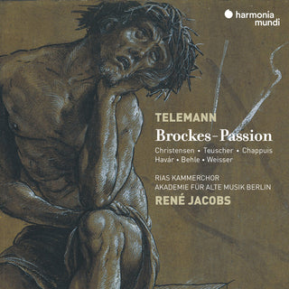 the album cover for Akademie Fur Alte Musik Berlin - Telemann: Brockes-Passion [Limited Edition] [Reissue]