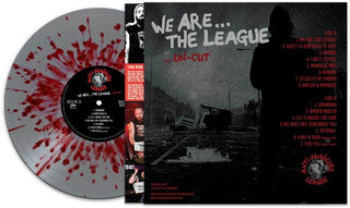 The Anti-Nowhere League- We Are The League - Splatter Silver Red
