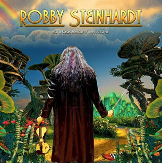 the album cover for Robbie Steinhardt - Not In Kansas Anymore