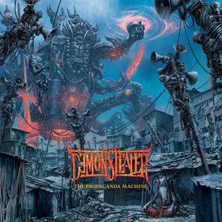 the album cover for Demonstealer - Propaganda Machine
