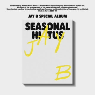 the album cover for Jay B - Seasonal Hiatus (Cal) (Post) (Stic) (Phob) (Asia)