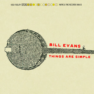 the album cover for Bill Evans - Things Are Simple