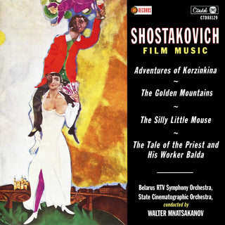 the album cover for Dmitri Shostakovich - Shostakovich Film Music