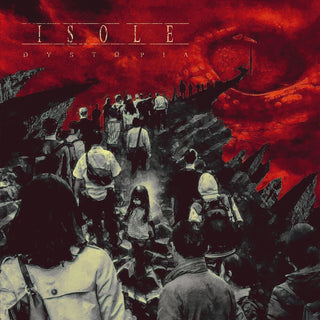 the album cover for Isole - Dystopia