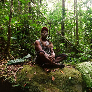 the album cover for Polobi & the Gwo Ka Masters - Abri Cyclonique