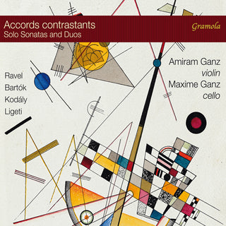 the album cover for Bartok / Kodaly / Ligeti - Accords contrastants
