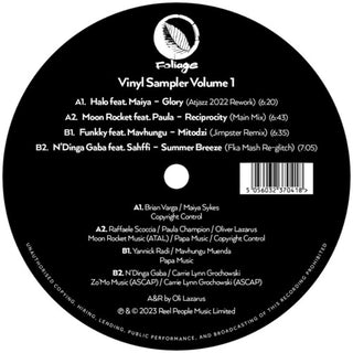 Various Artists- Foliage Records : Vinyl Sampler Vol. 1 (Various Artists)