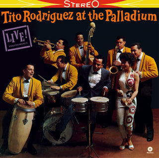 the album cover for Tito Rodriguez - At The Palladium (Bonus Tracks) [Limited Edition] [180 Gram] (Spa)
