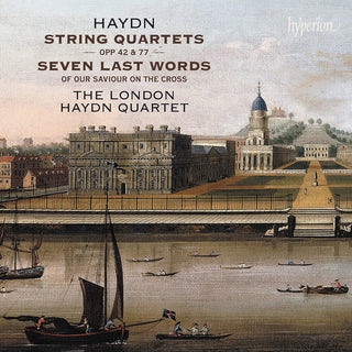 the album cover for The London Haydn Quartet - Haydn: Str Qrts Opp 42 77 & Seven Last Words