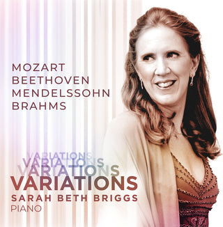 the album cover for Beethoven / Briggs - Variations