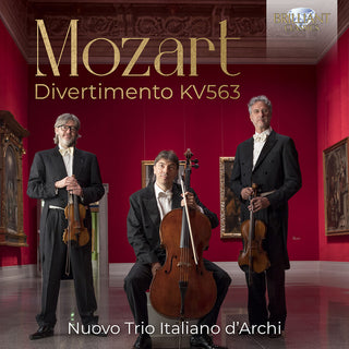 the album cover for Mozart / Toso / Milani - Divertimento Kv563