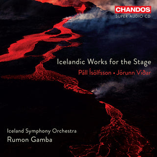 the album cover for Isolfsson / Iceland Symphony Orchestra - Icelandic Works For The Stage (Hybr)