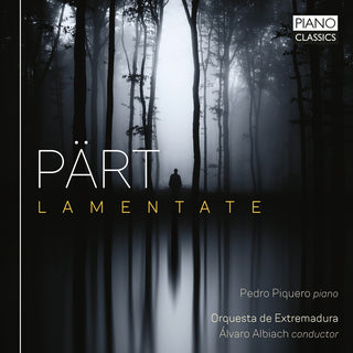 the album cover for Part / Piquero / Orquesta De Extremadura - Lamentate