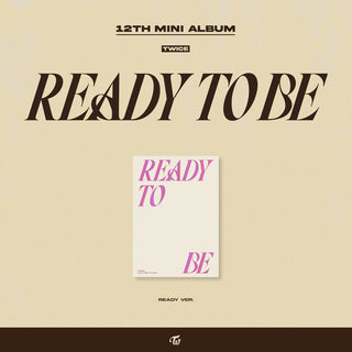the album cover for TWICE - READY TO BE [READY ver.]