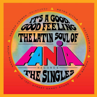 the album cover for Various Artists - It's A Good, Good, Feeling: The Latin Soul of Fania Records (The Singles) [4CD + 7in Box Set]