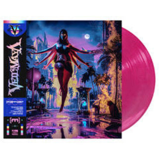 the album cover for Veil Of Maya - [m]other [Indie Exclusive Limited Edition Neon Violet + White Galaxy LP]