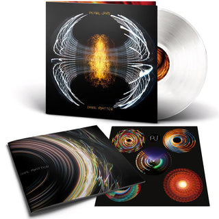 the album cover for Pearl Jam - Dark Matter [Clear Vinyl] [Limited Edition] (Can)