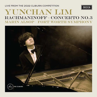 the album cover for Yunchan Lim - Rachmaninoff: Piano Concerto No. 3