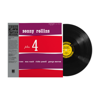 the album cover for Sonny Rollins - Plus 4 (Original Jazz Classics Series) -  [180g LP]