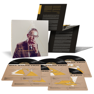 the album cover for Bill Evans Trio - Haunted Heart: The Legendary Riverside Studio Recordings - (Remastered 2025) [5LP]