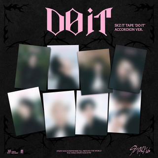 the album cover for Stray Kids - SKZ IT TAPE 'DO IT' [ACCORDION VER.]