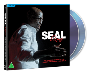 the album cover for Seal - PURPOSE: Celebrating 30 Years of the Classic Albums Seal I and Seal II [Blu-ray/CD]