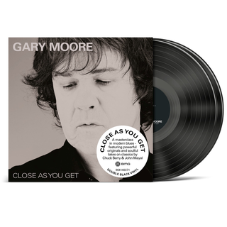 the album cover for Gary Moore - Close As You Get