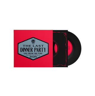 the album cover for The Last Dinner Party - The Scythe (Live From The Pyre) [RSD 2026]